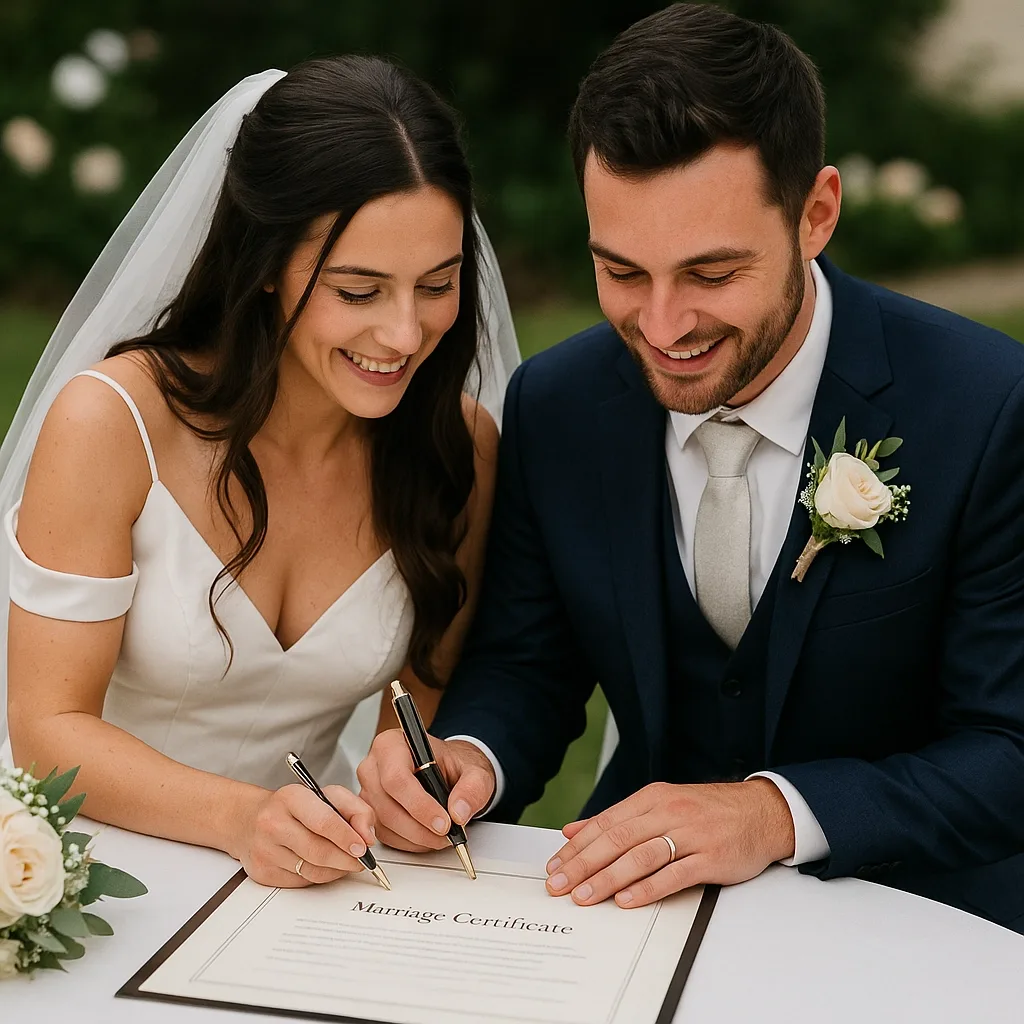 Acta de matrimonio