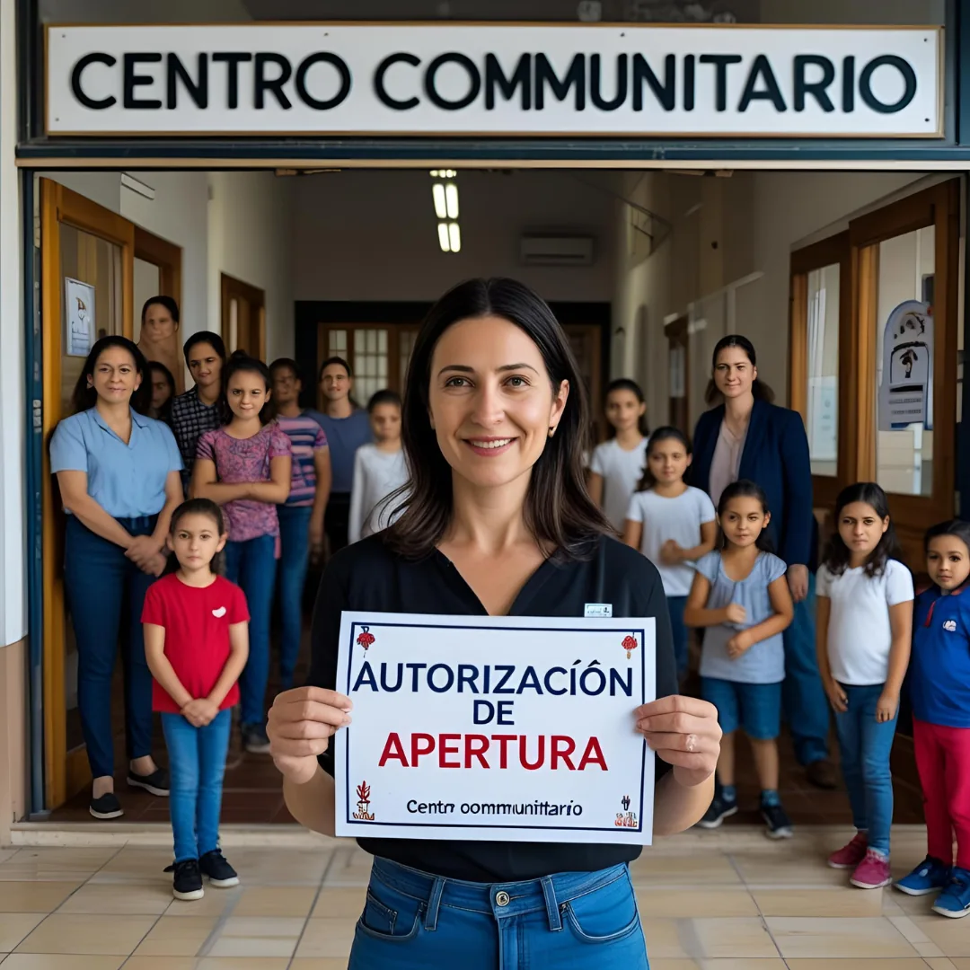 Autorización centro comunitario