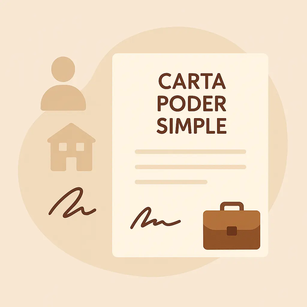 Carta poder simple