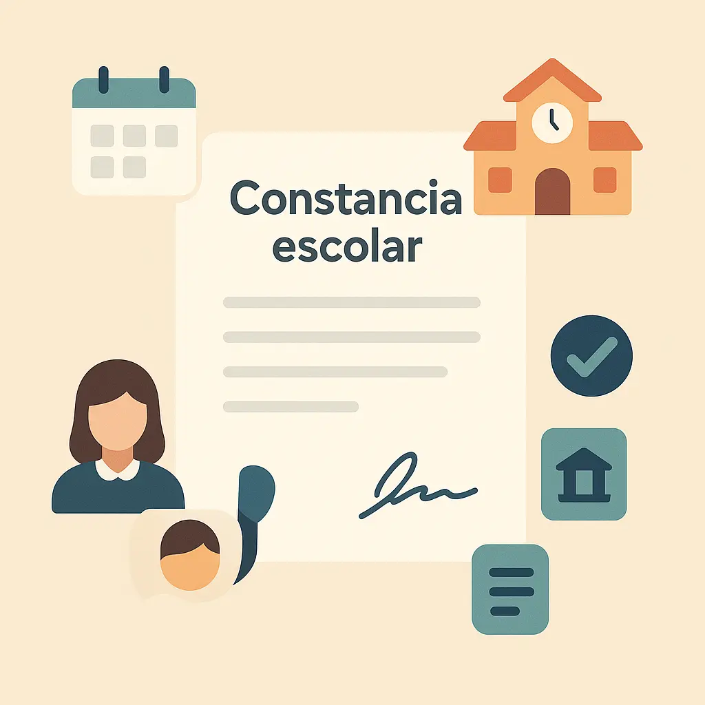 Constancia de estudios