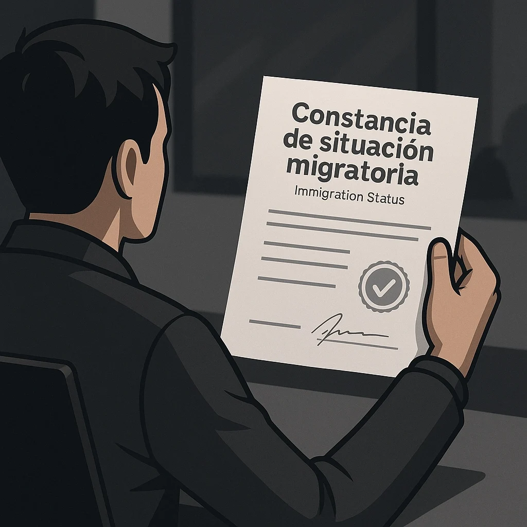 Constancia migratoria