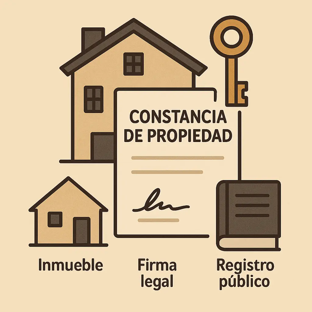 Constancia propiedad