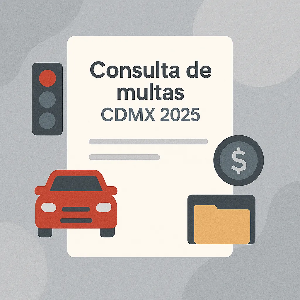 Multas CDMX
