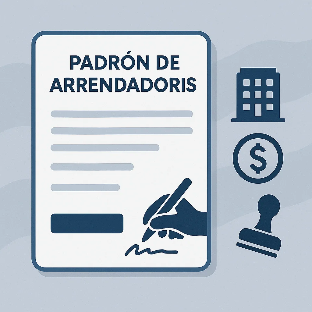 Padrón de arrendadores
