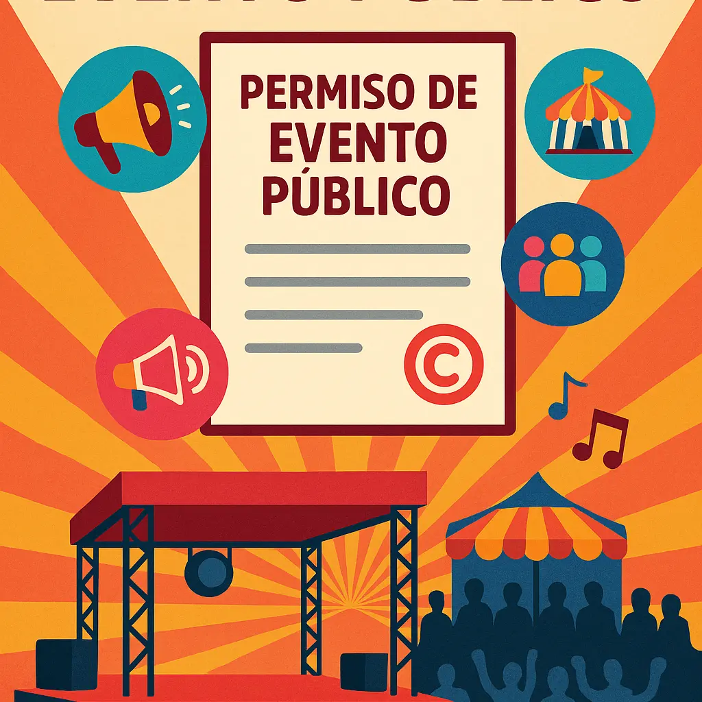 Permiso eventos públicos
