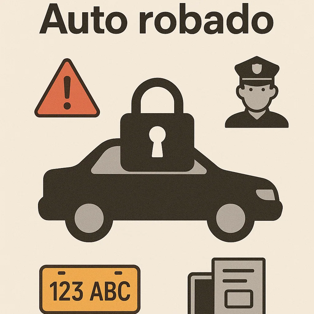 Reporte de robo de vehículo