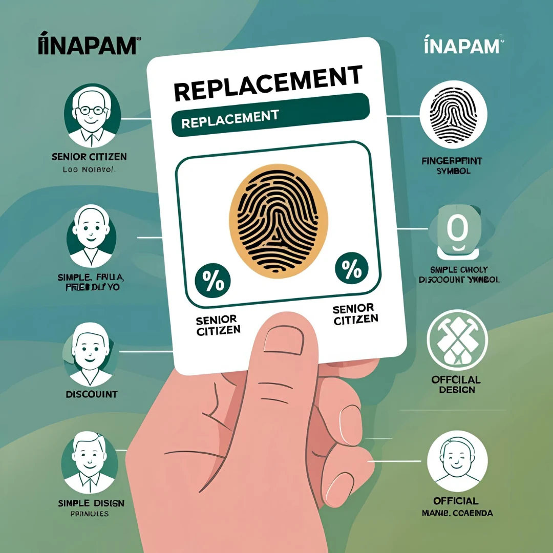 Reposición de tarjeta INAPAM